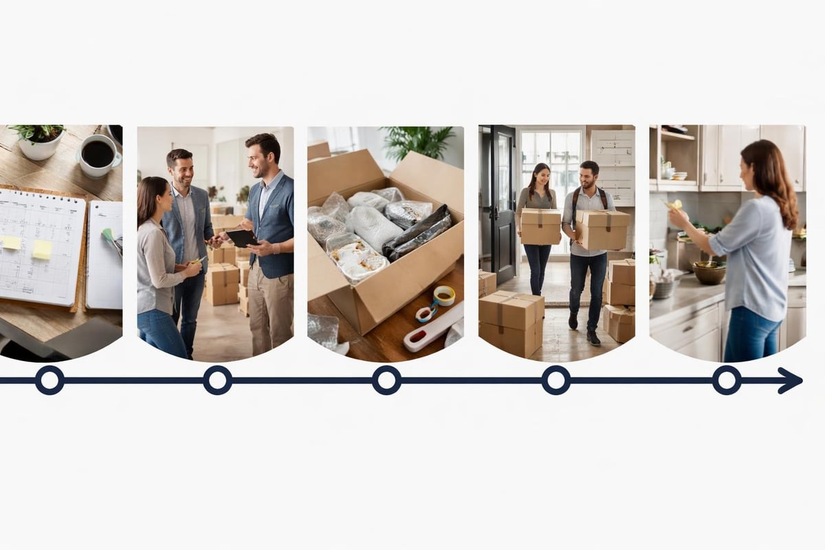 Interstate move planning timeline