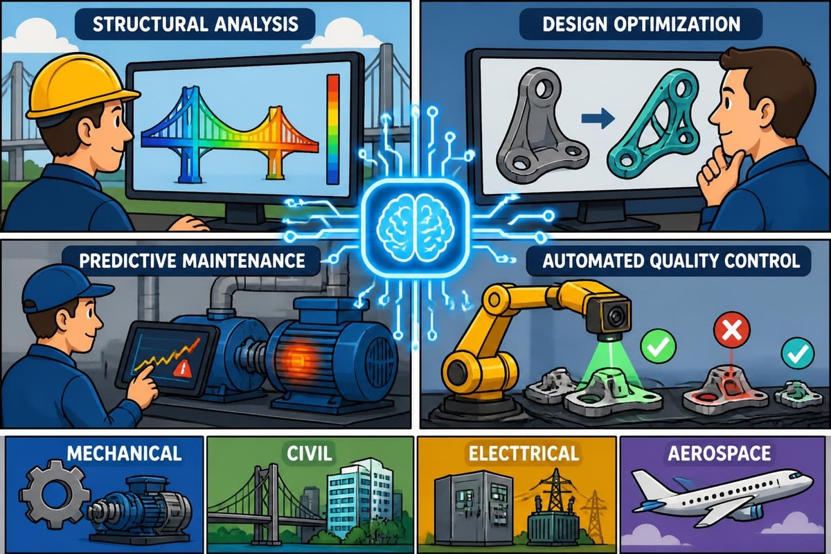 AI ML applications in engineering