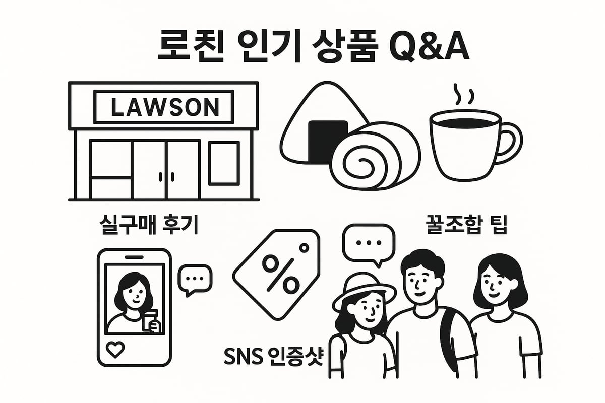 로손 인기 상품 추천 Q&A 및 실구매 후기 분석