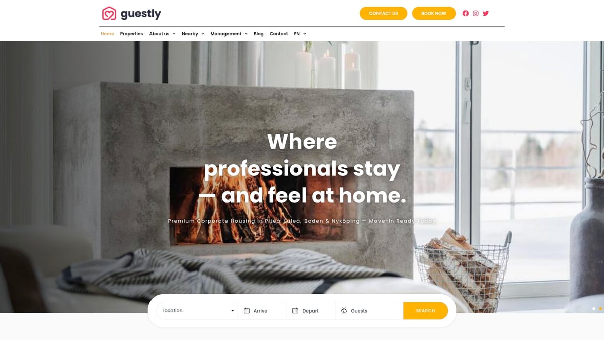 Oakwood Corporate Housing Guide: Your Essential Handbook 2025 - Guestly Homes: A Regional Alternative in Sweden