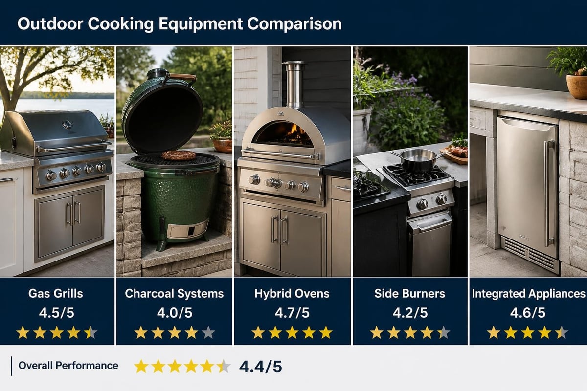 Premium outdoor BBQ equipment