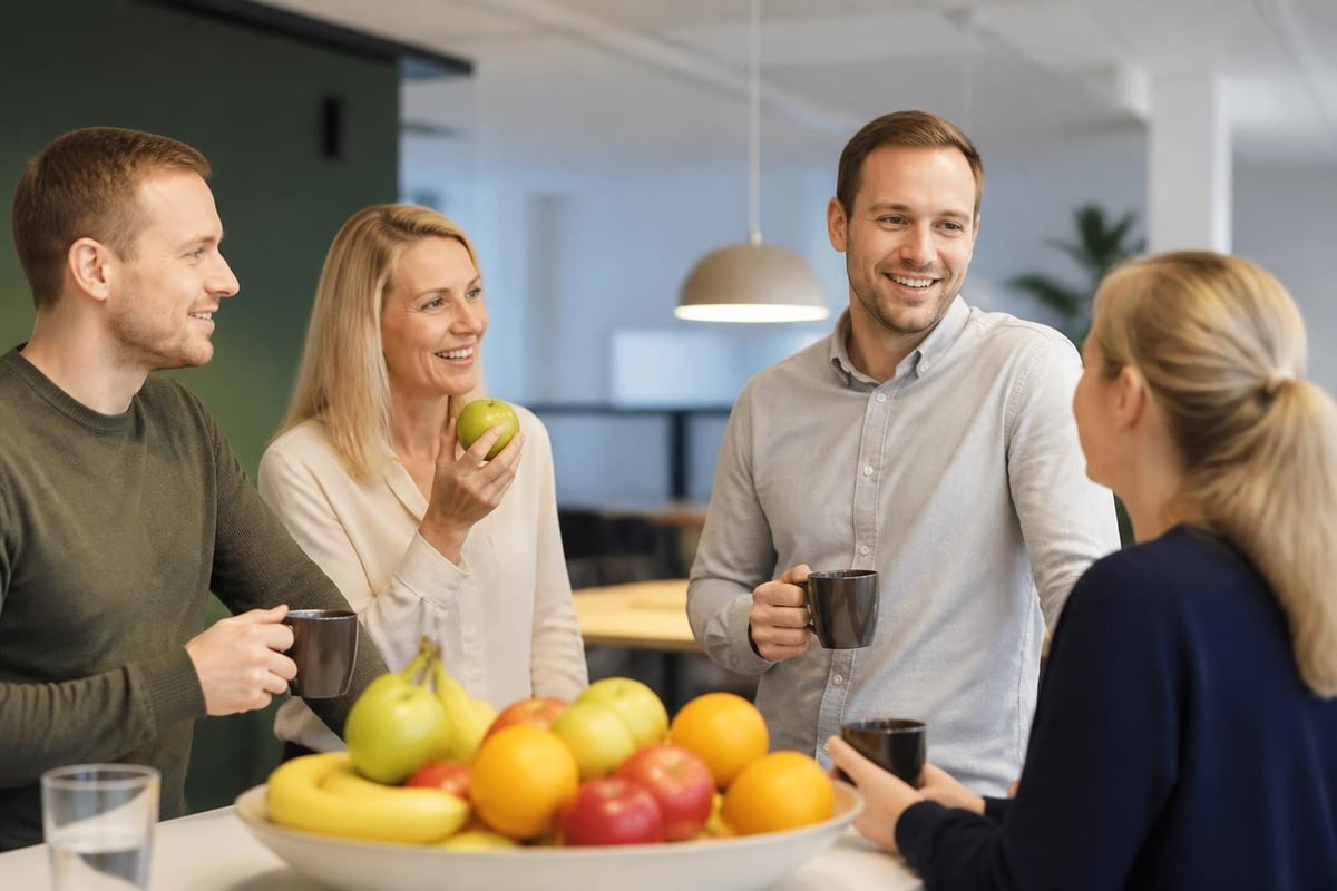 Frugtordning fordele på arbejdspladsen