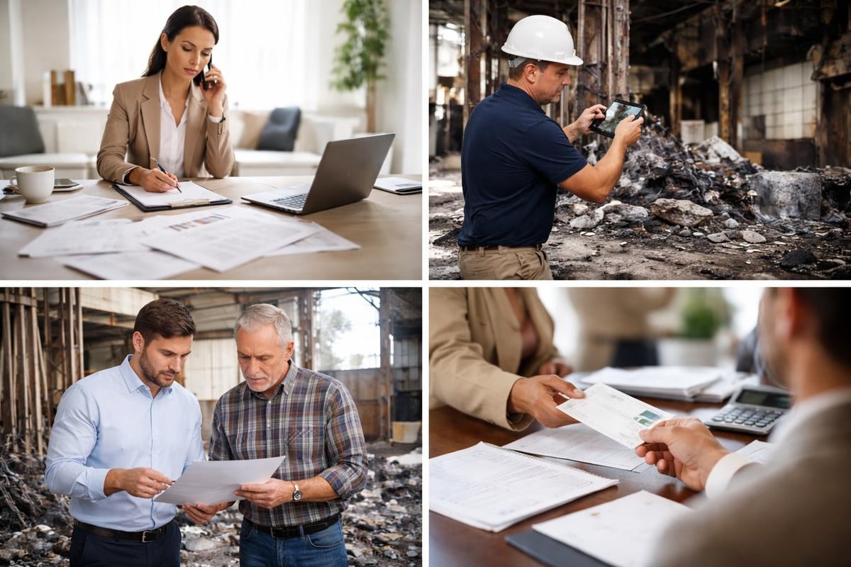 Business insurance claim process