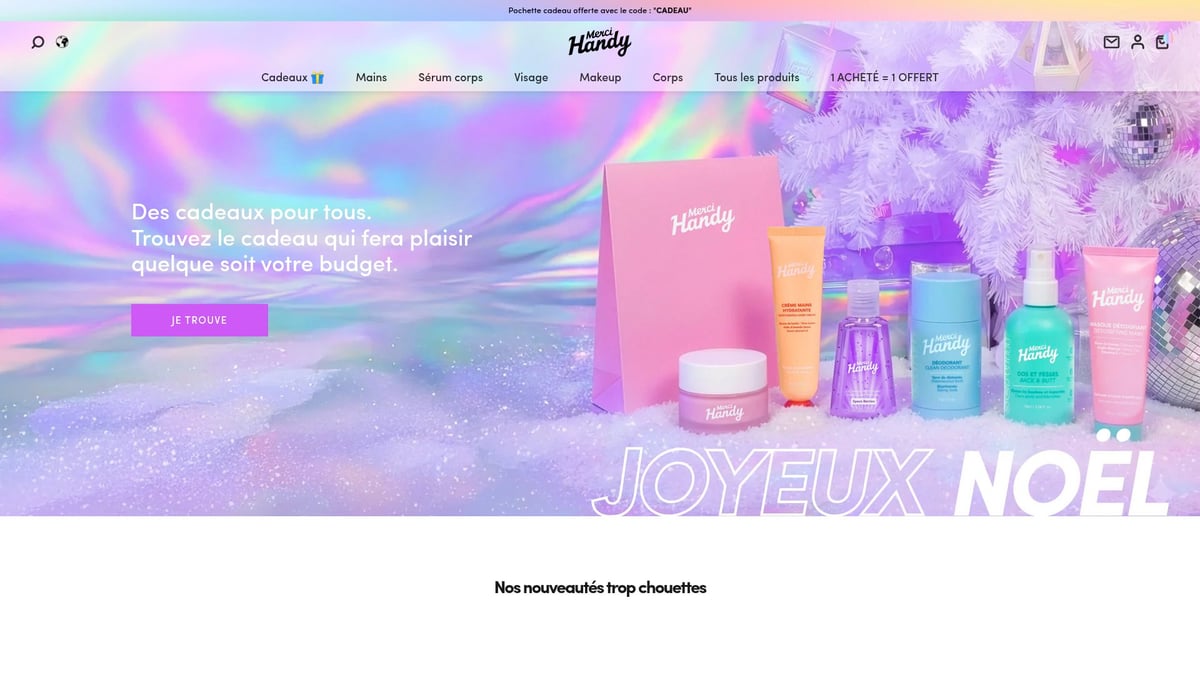 7 Idées Inspirantes De Site Shopify À Découvrir En 2026 - Merci Handy