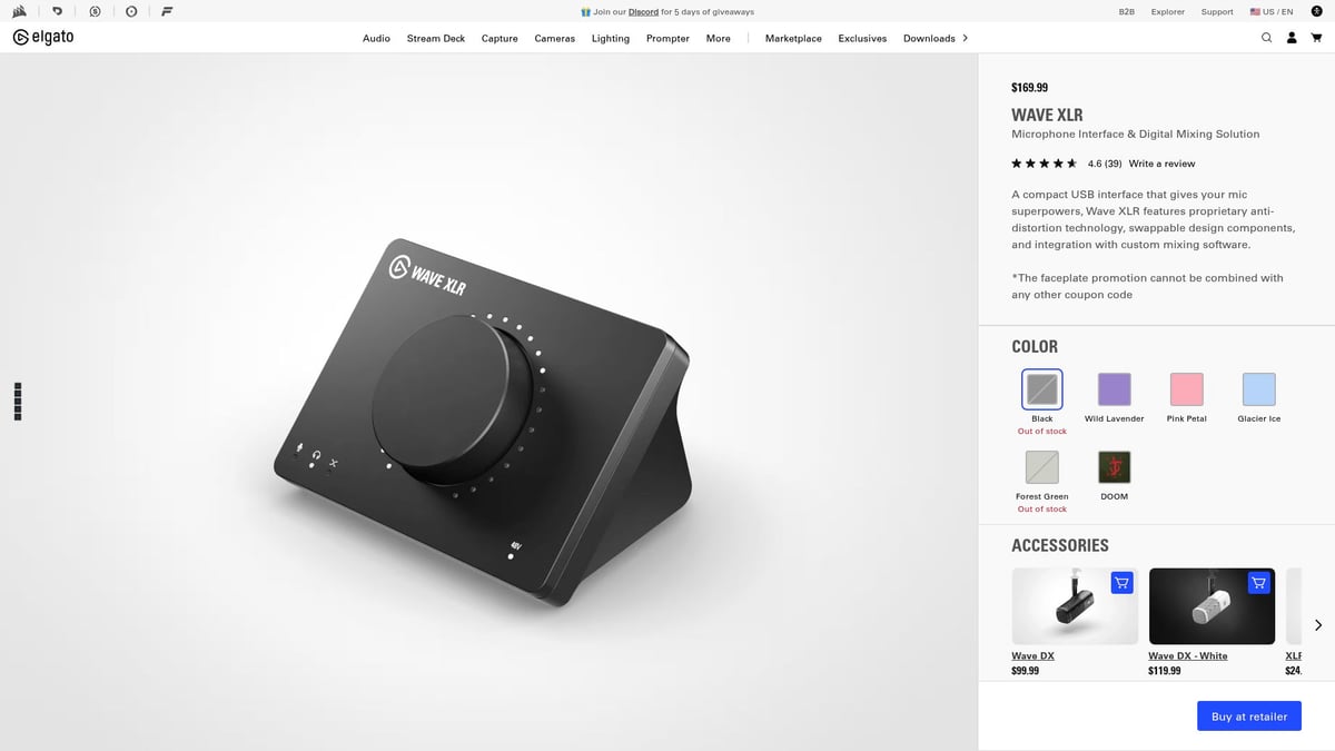 7 Essential Best Podcast Equipment for Beginners in 2026 - Elgato Wave XLR Audio Interface