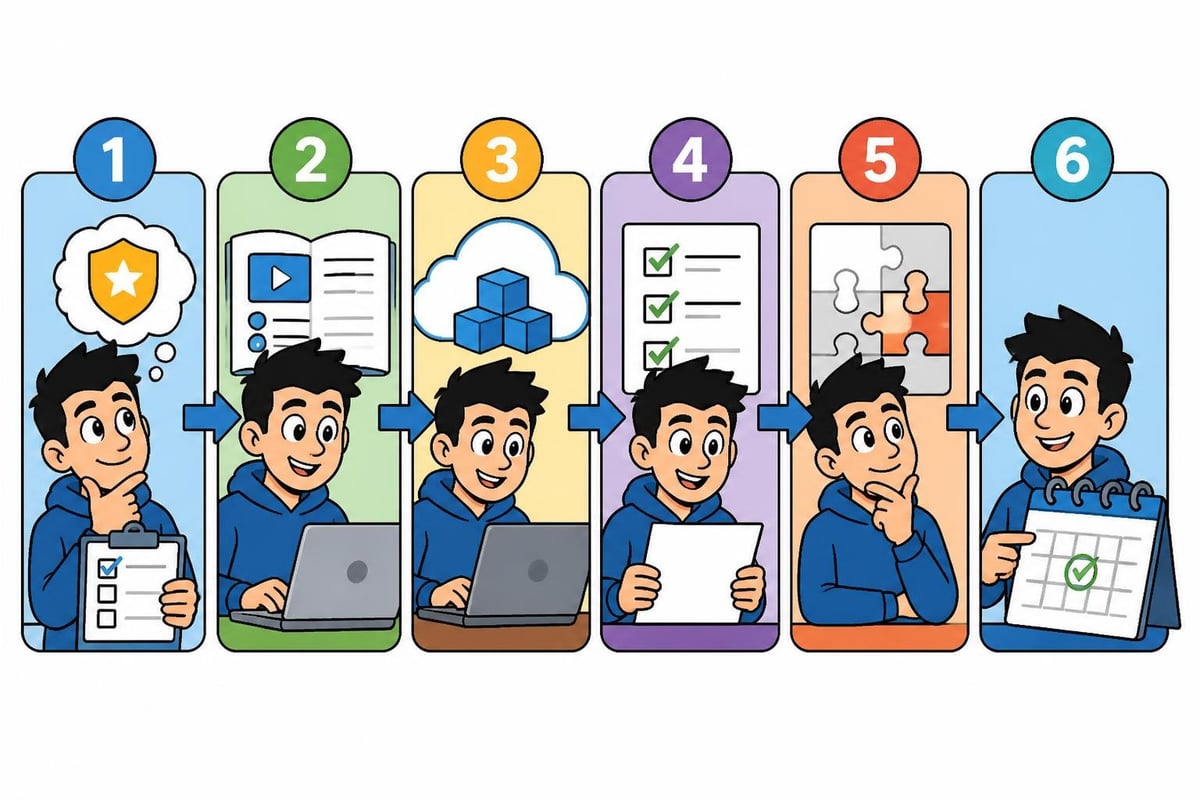 AI certification preparation workflow