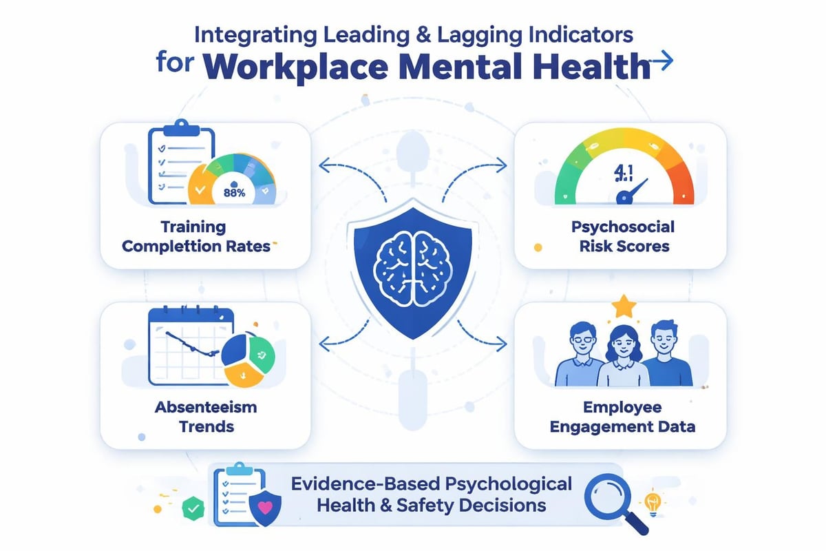 Psychological health and safety metrics dashboard
