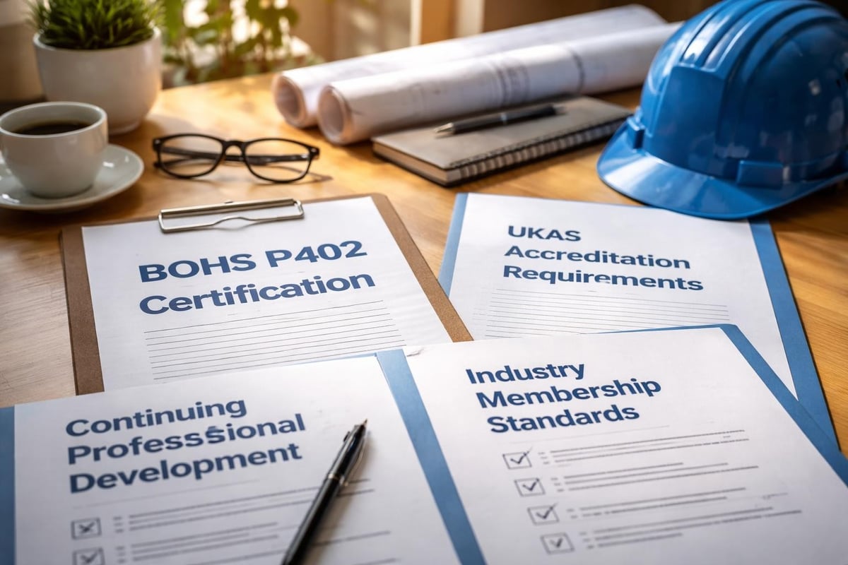 Asbestos surveyor qualifications