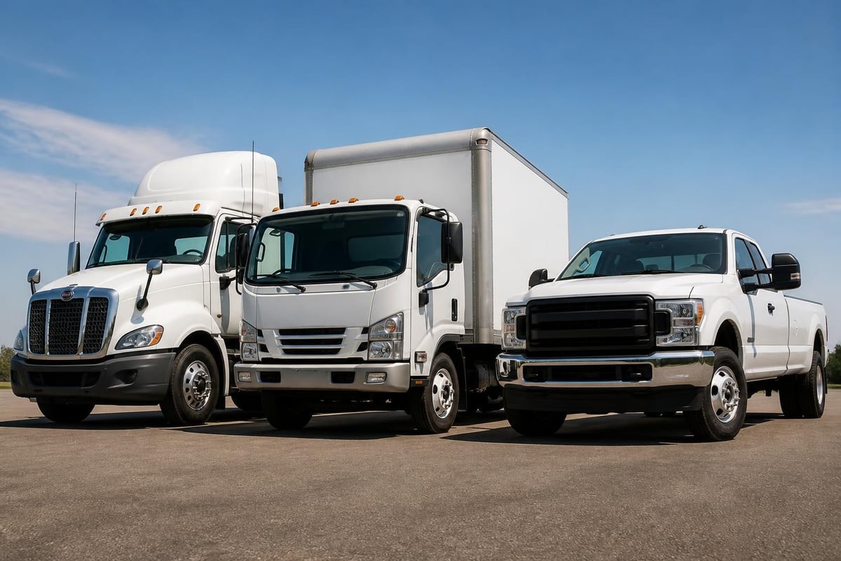 Truck tire category breakdown