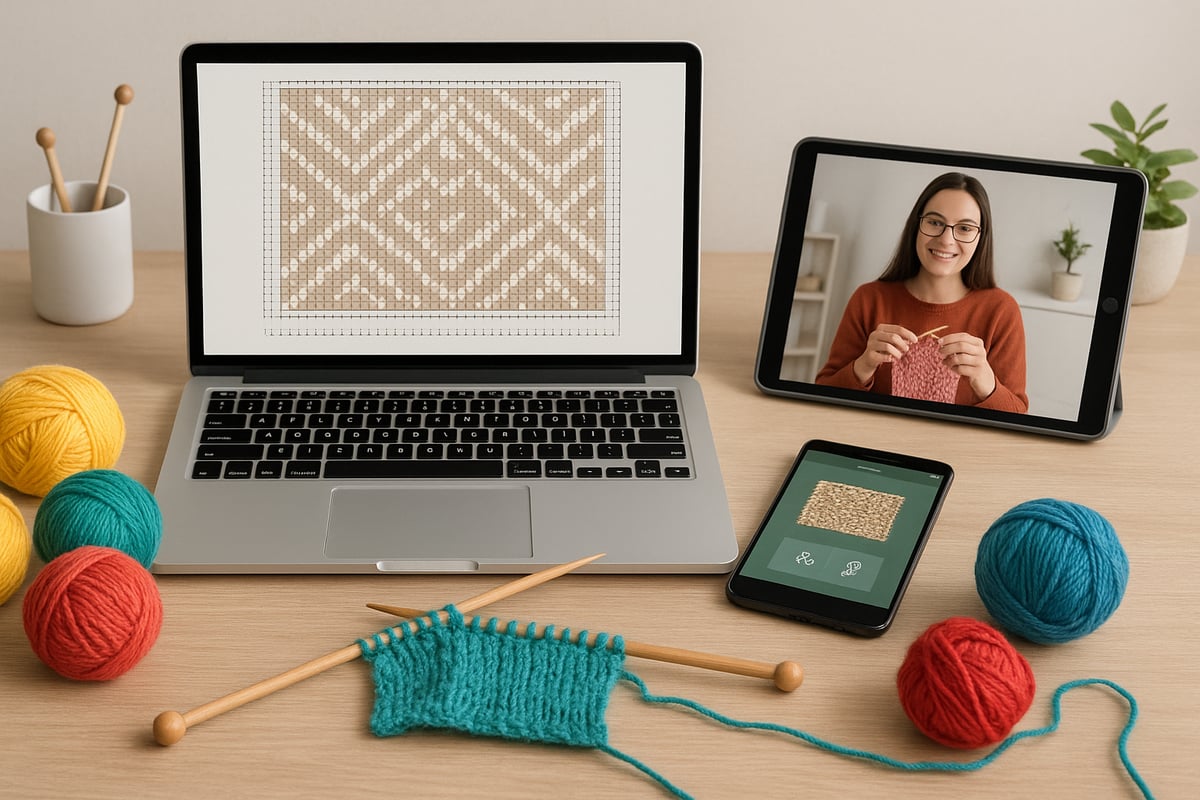 Building Your Digital Knitting Skills: Step-By-Step