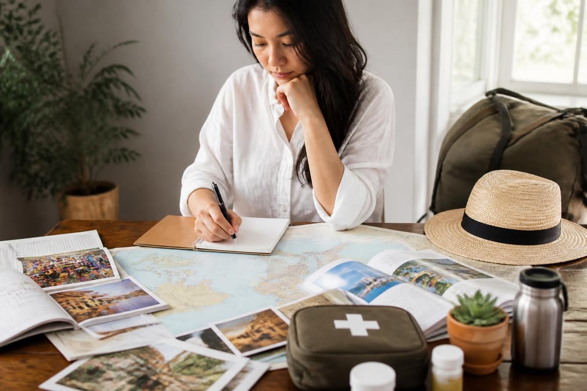 Journey planning preparation