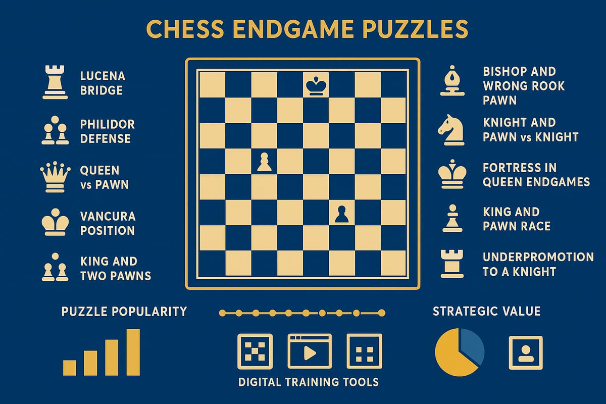 10 Best Endgame Puzzles To Challenge Your Strategy In 2025 Chess 