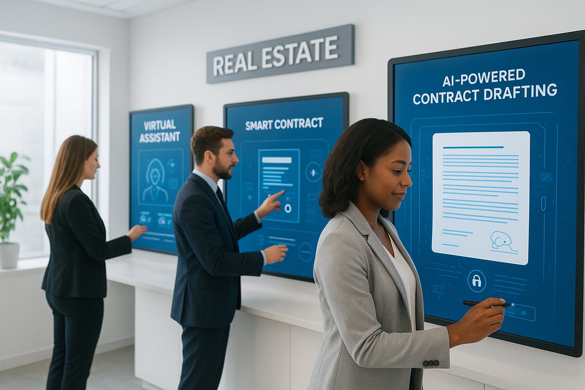 AI in Real Estate Transactions: Efficiency, Security, and Transparency