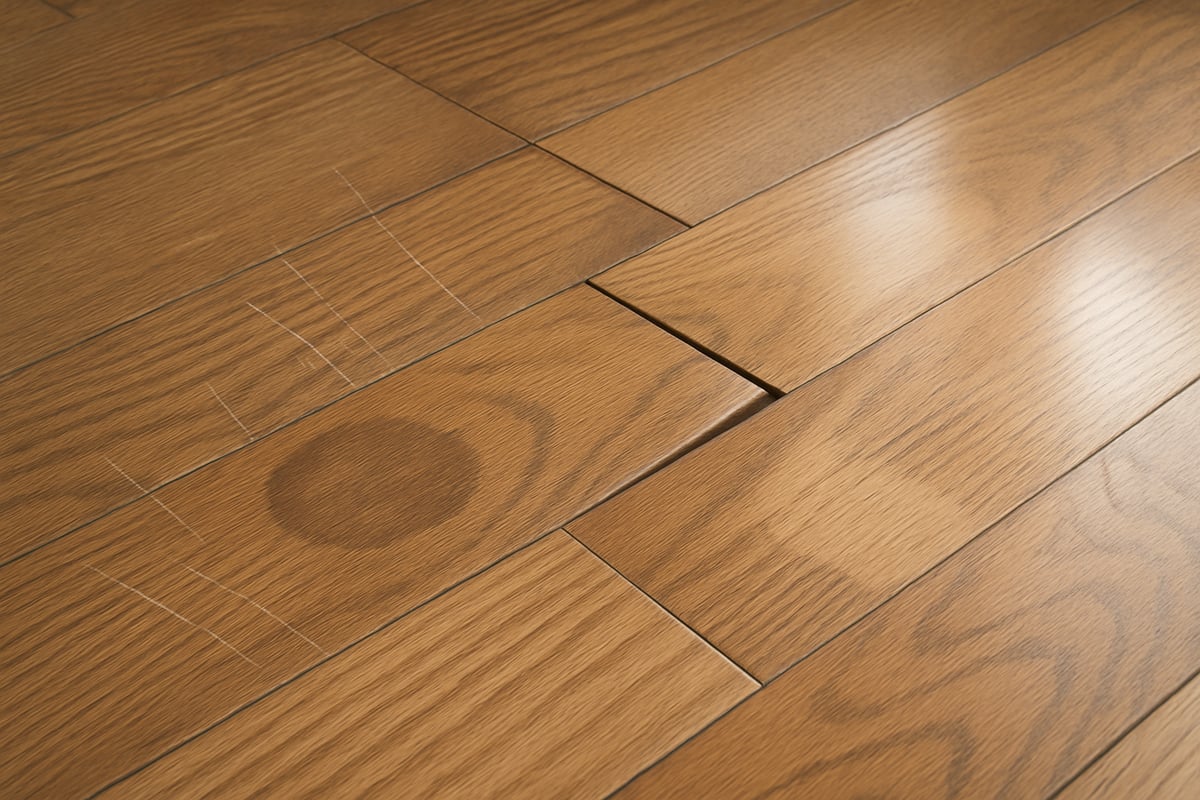 Comprendre les Dommages sur un Plancher de Bois Franc