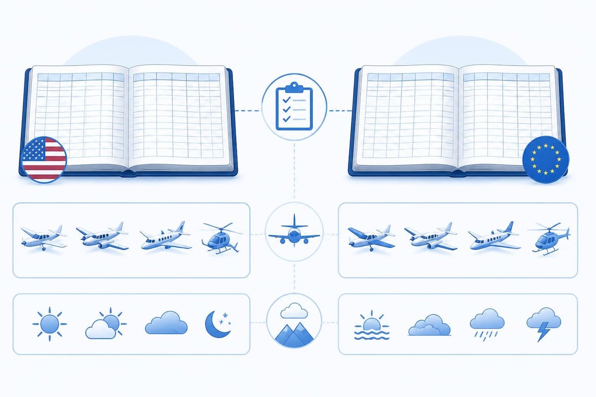 Regulatory logbook requirements