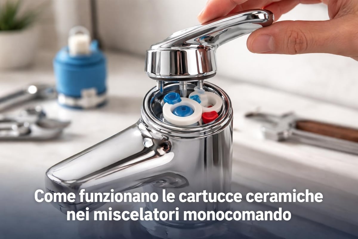Meccanismo cartuccia miscelatore