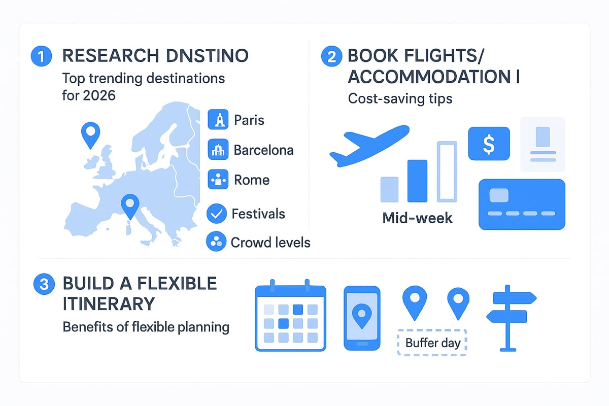 Smart Planning for Your 2026 Europe Trip