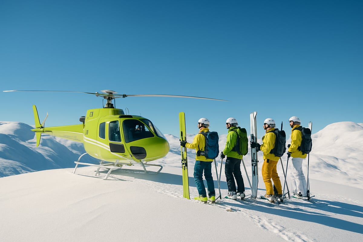 Vad är Heliskiing? En Översikt för Nybörjare