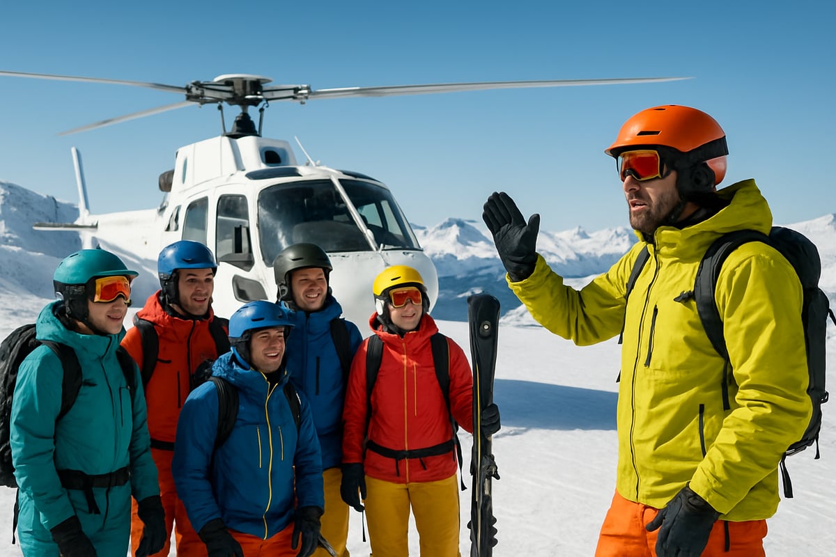 Steg-för-Steg: Din Första Dag som Heliskiing-Nybörjare