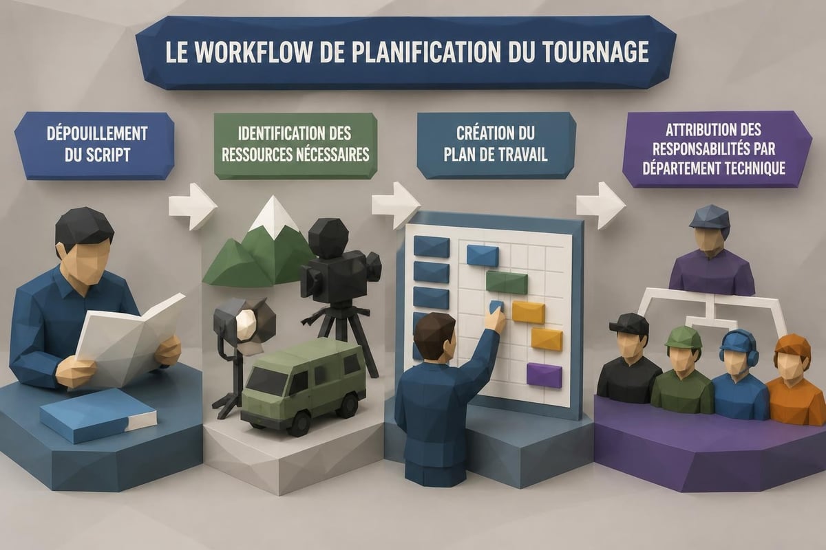 Organisation du tournage