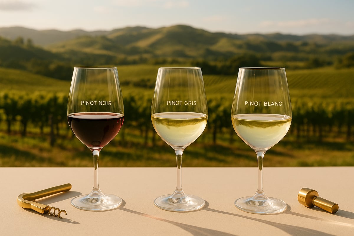 Key Pinot Wine Varieties and Their Characteristics