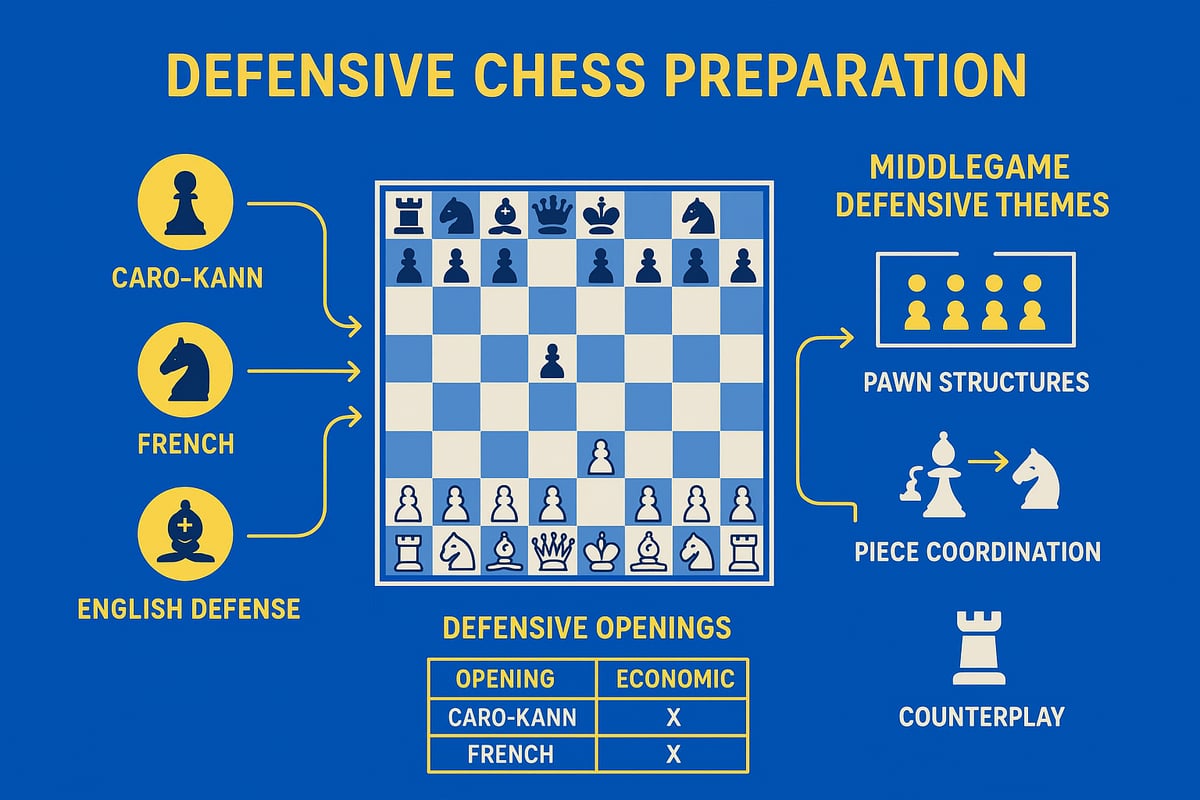 Defensive Preparation in the Opening and Middlegame