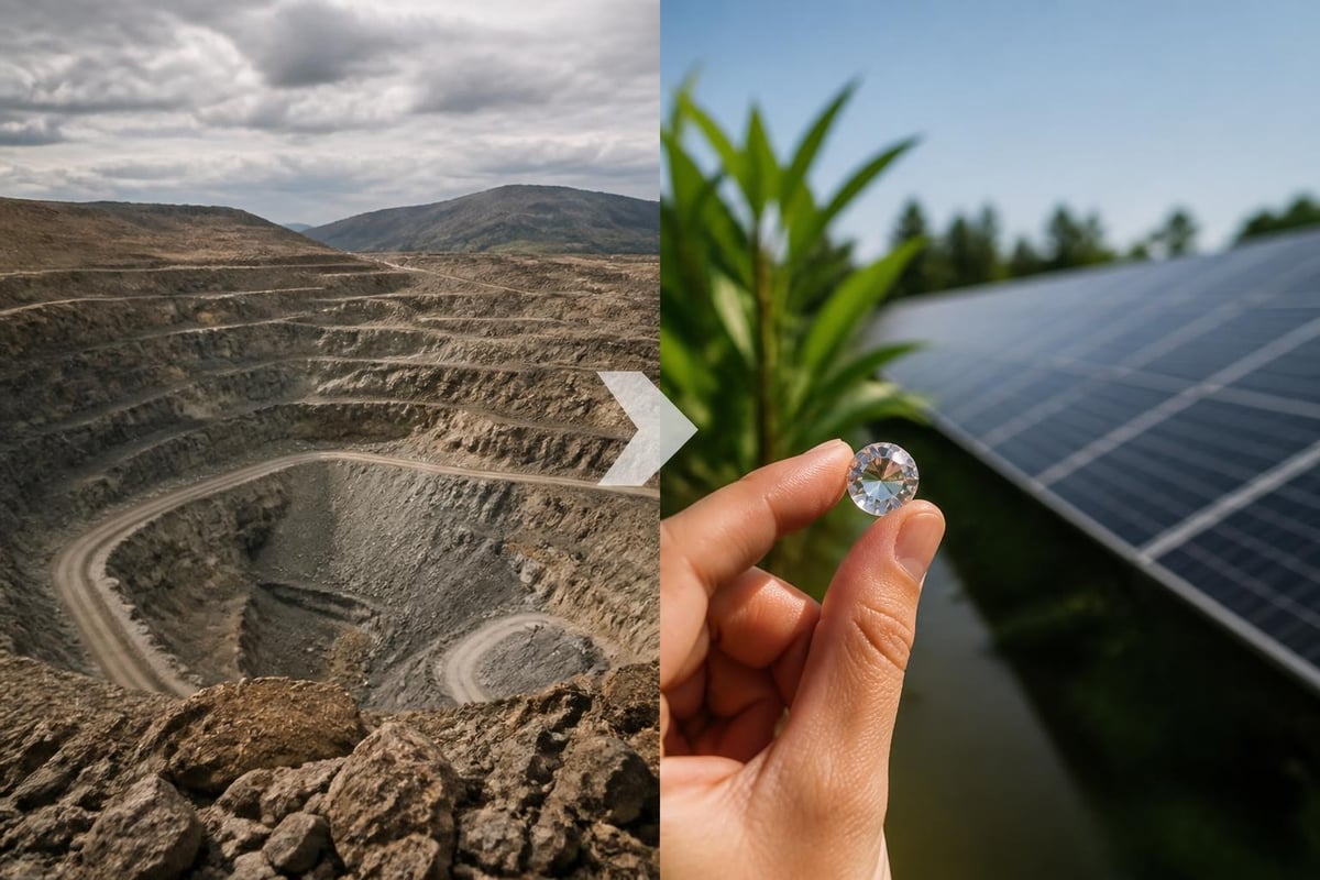 Lab grown diamond sustainability