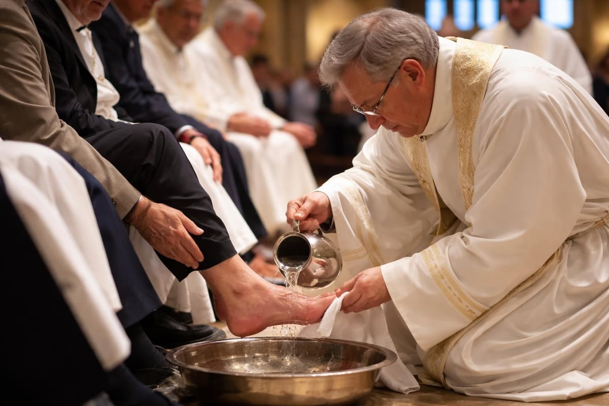 Foot washing ceremony