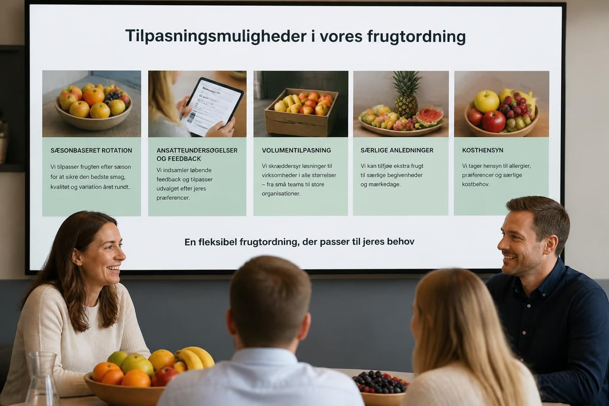 Fleksibel frugtordning