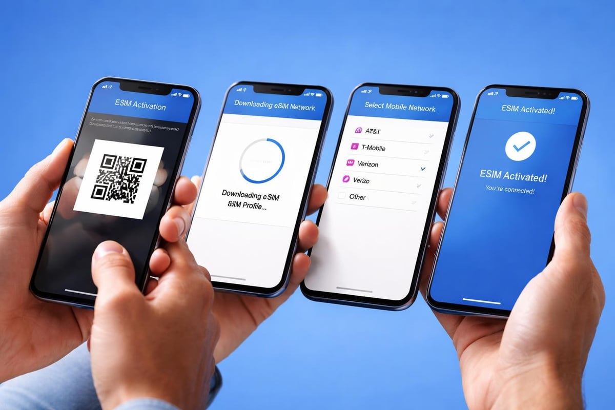 ESIM activation process