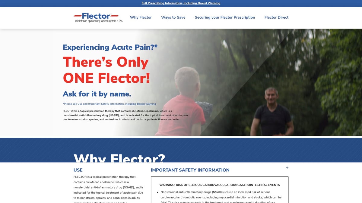8 Best Pain Patches for Fast Relief in 2026 - Flector Diclofenac Epolamine Patch (Rx)