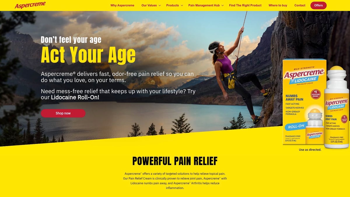 8 Best Pain Patches for Fast Relief in 2026 - Aspercreme Lidocaine Patch
