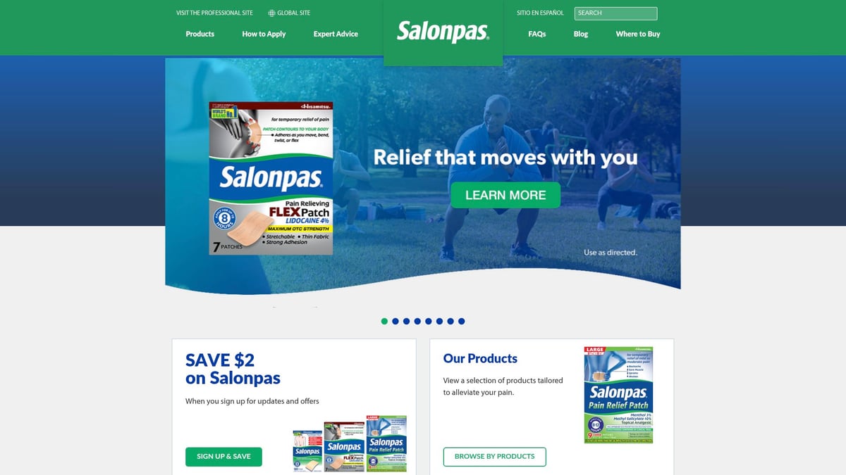 8 Best Pain Patches for Fast Relief in 2026 - Salonpas Hot Capsaicin Patch