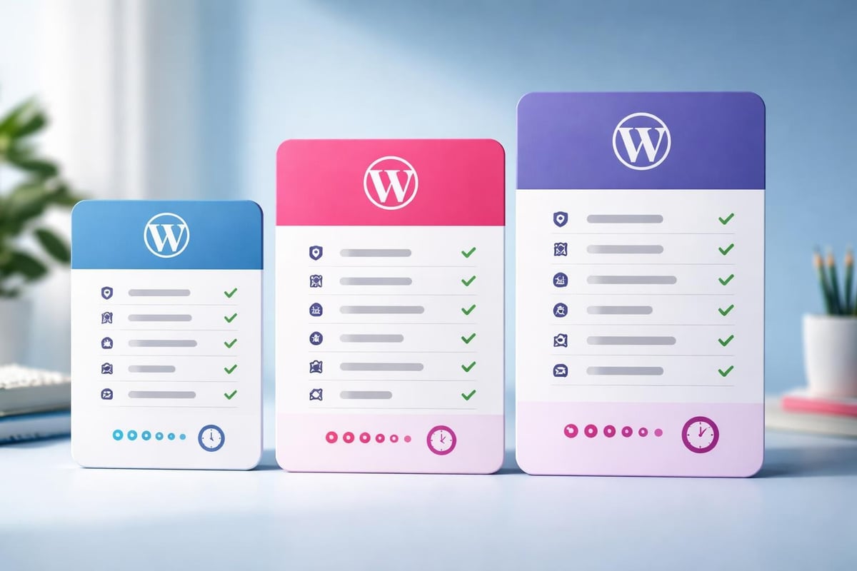 WordPress maintenance pricing tiers