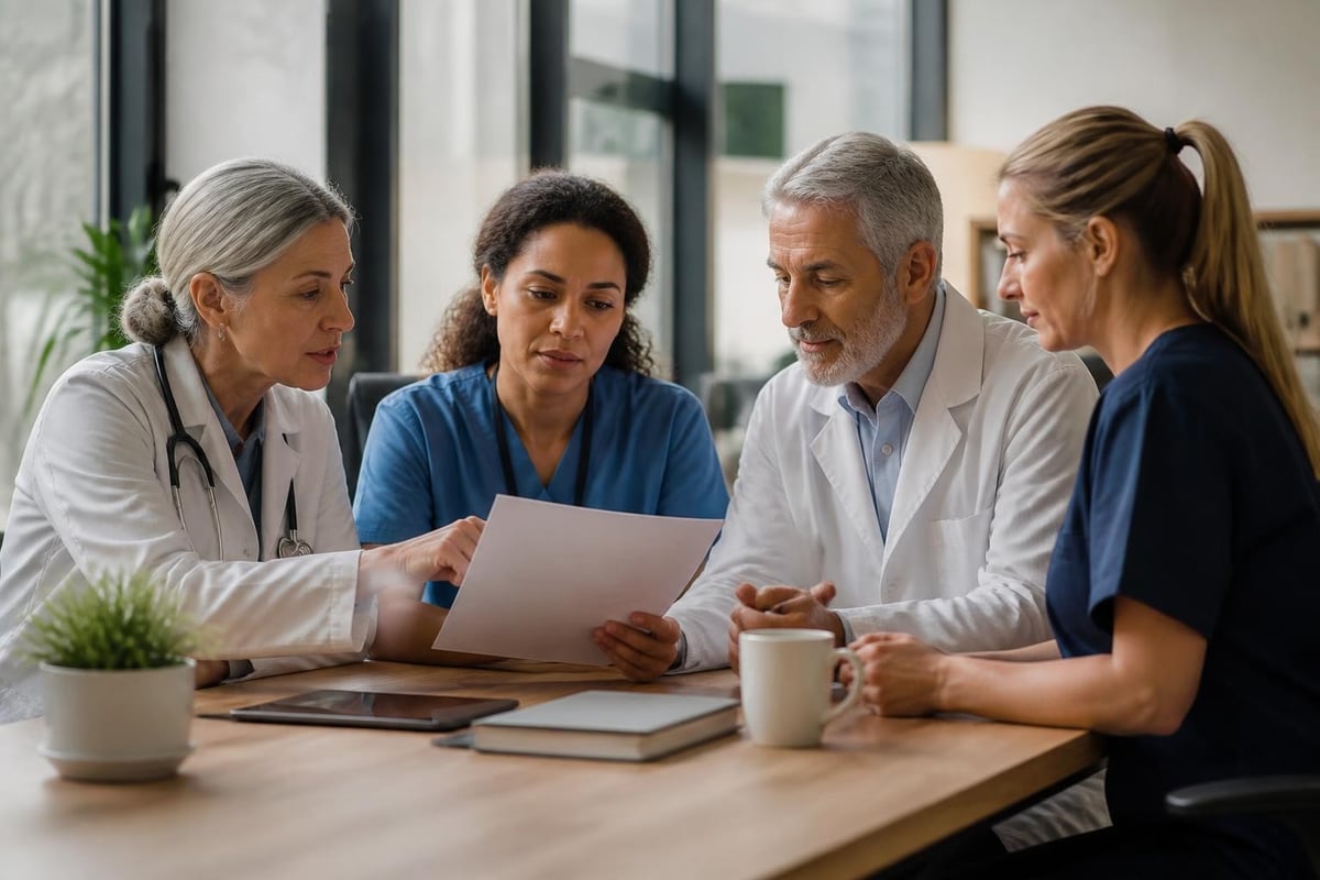 Multidisciplinary longevity team collaboration