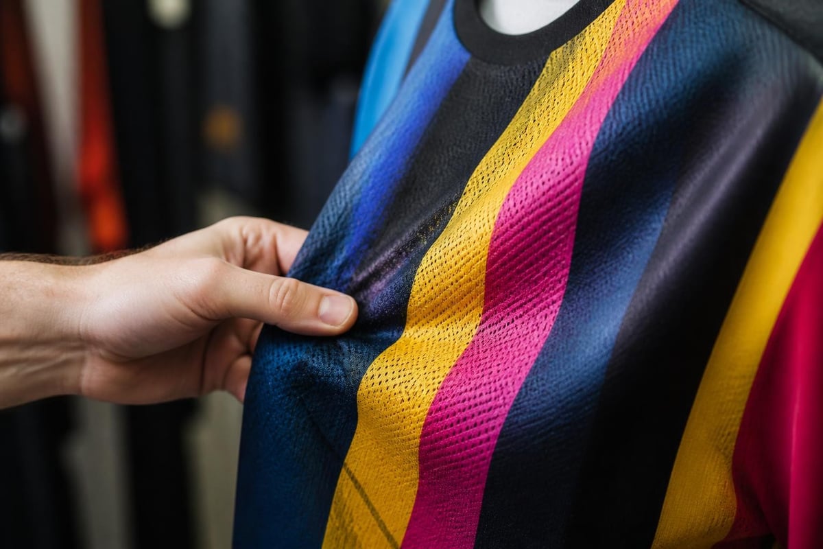 Technical jersey fabric structure