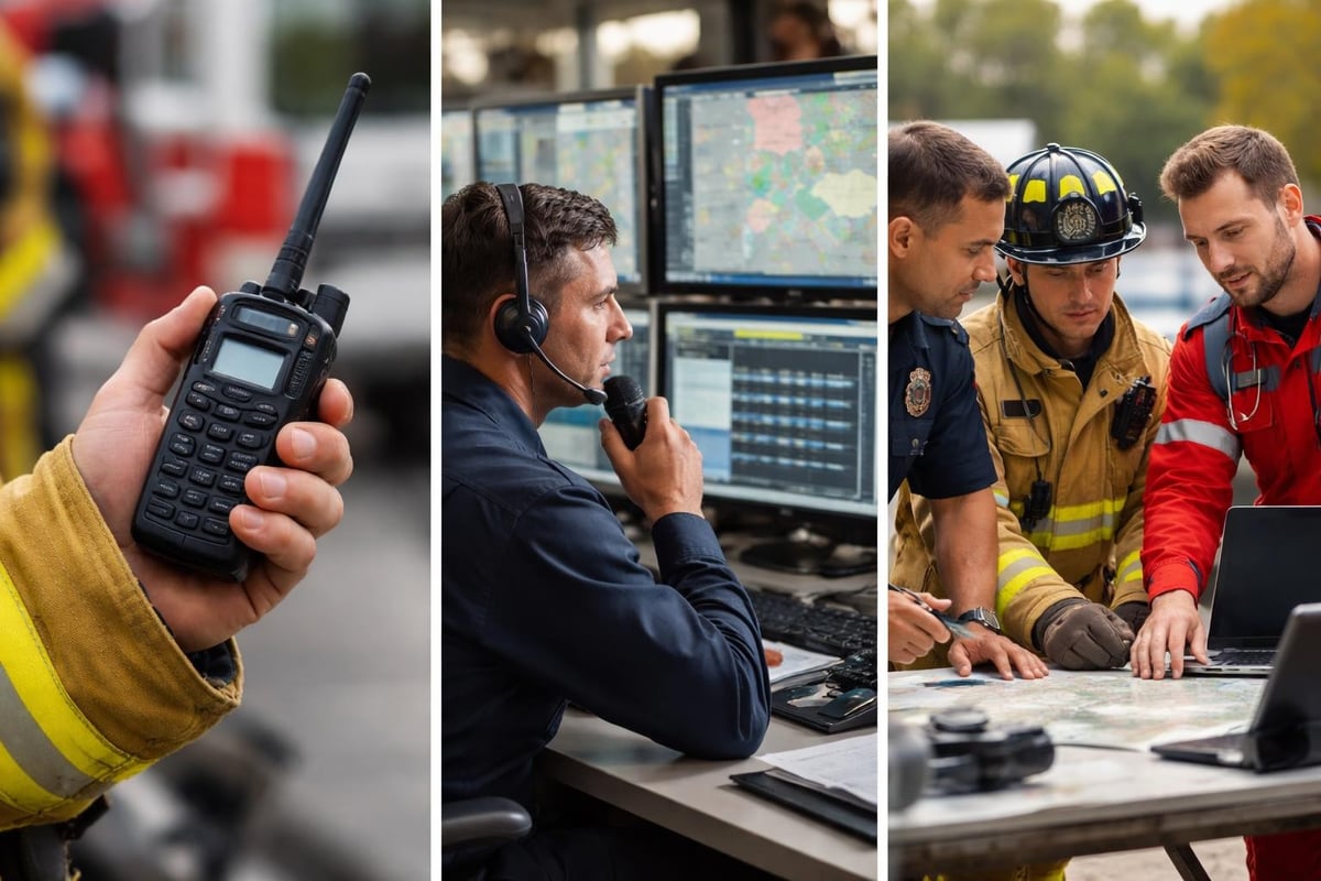 Emergency radio training curriculum