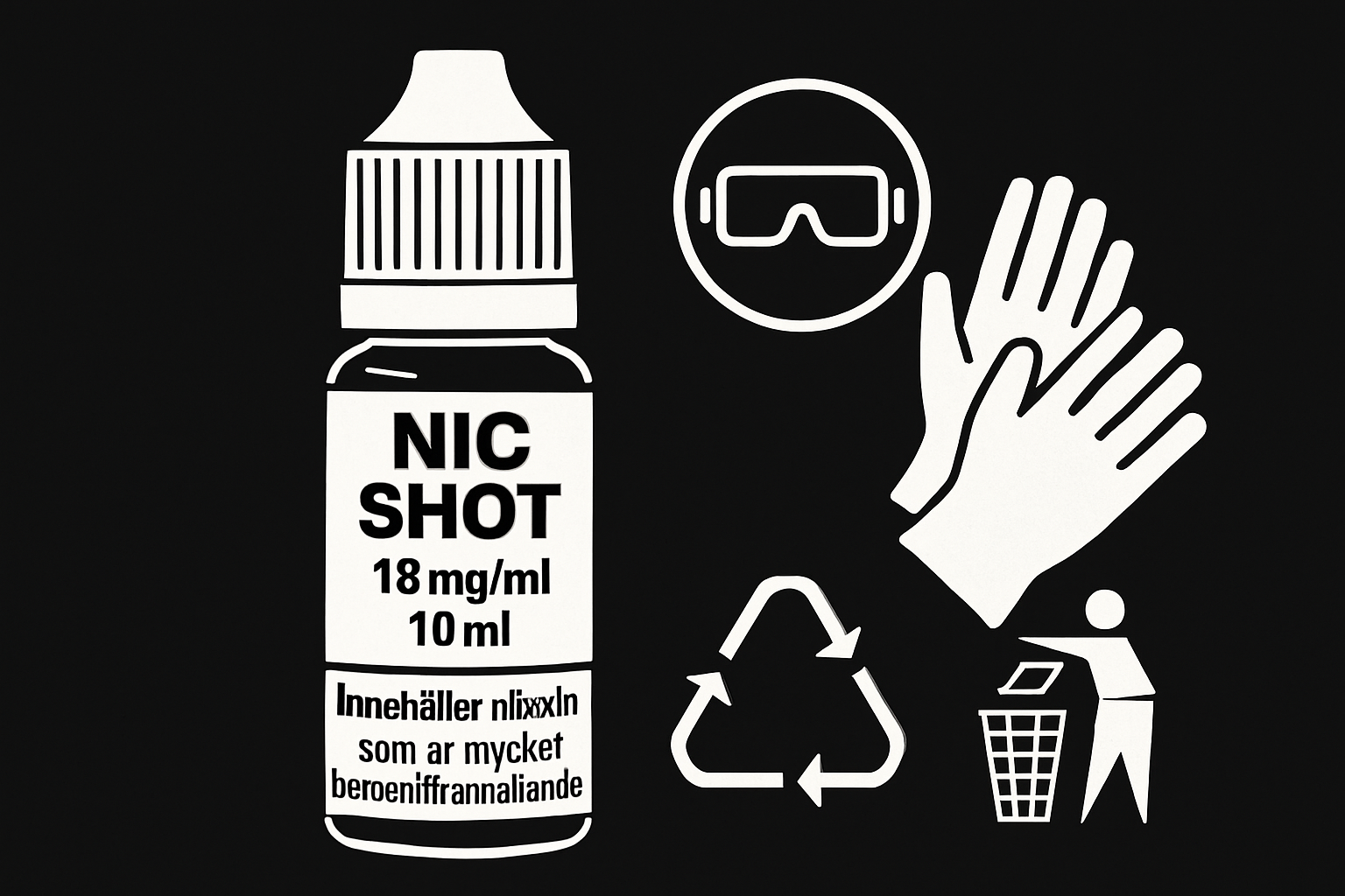 Lagstiftning & Säkerhet kring Nic Shot 18mg i Sverige 2025