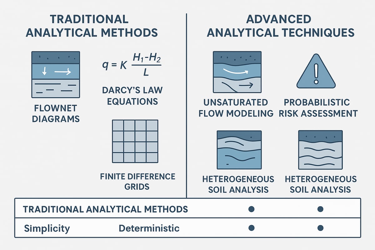 Analytical Methods in Seepage Analysis