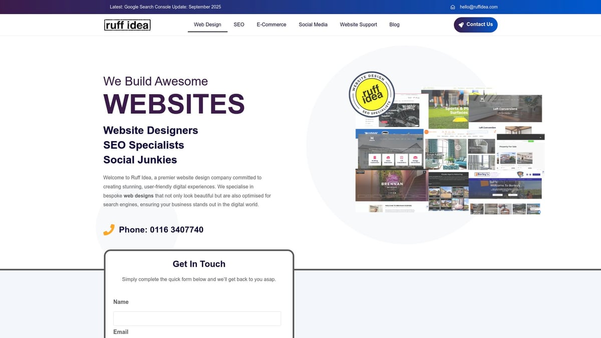 Building Website for Business: The 2026 Success Guide - Partnering with Ruff Idea: Bespoke Website Solutions