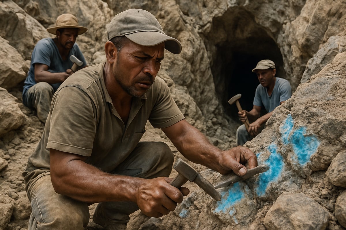 Mining Larimar: From Earth to Extraction