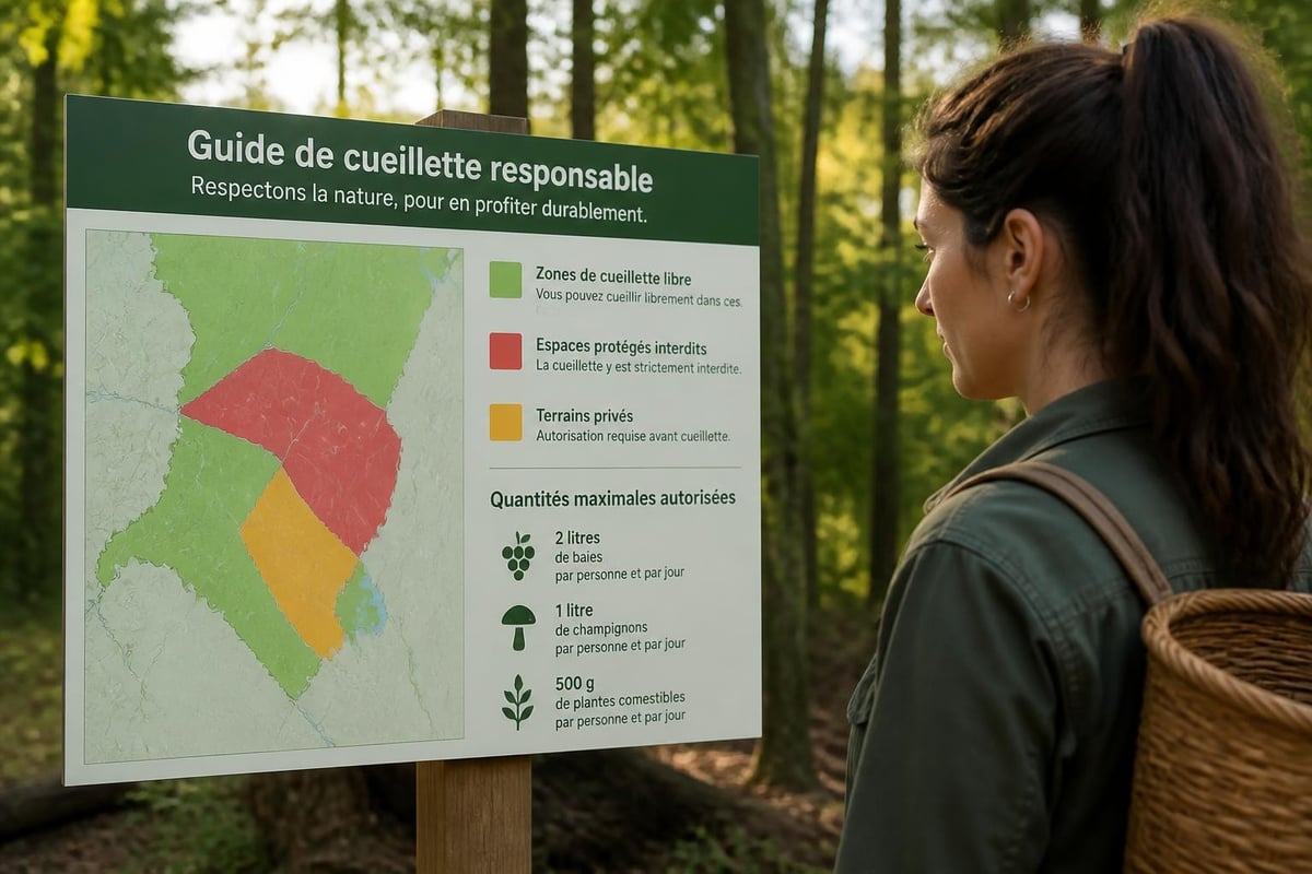 Zones de cueillette autorisées
