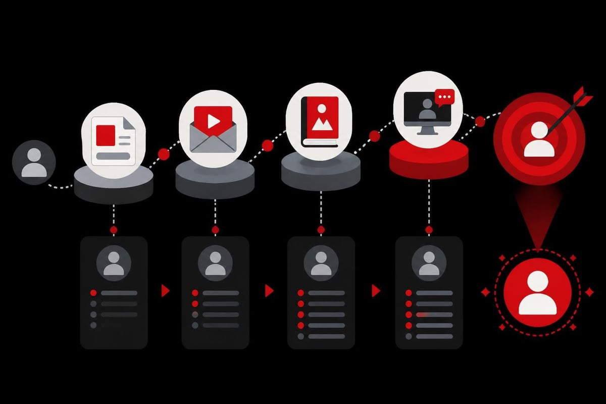 Progressive profiling lead nurture sequence