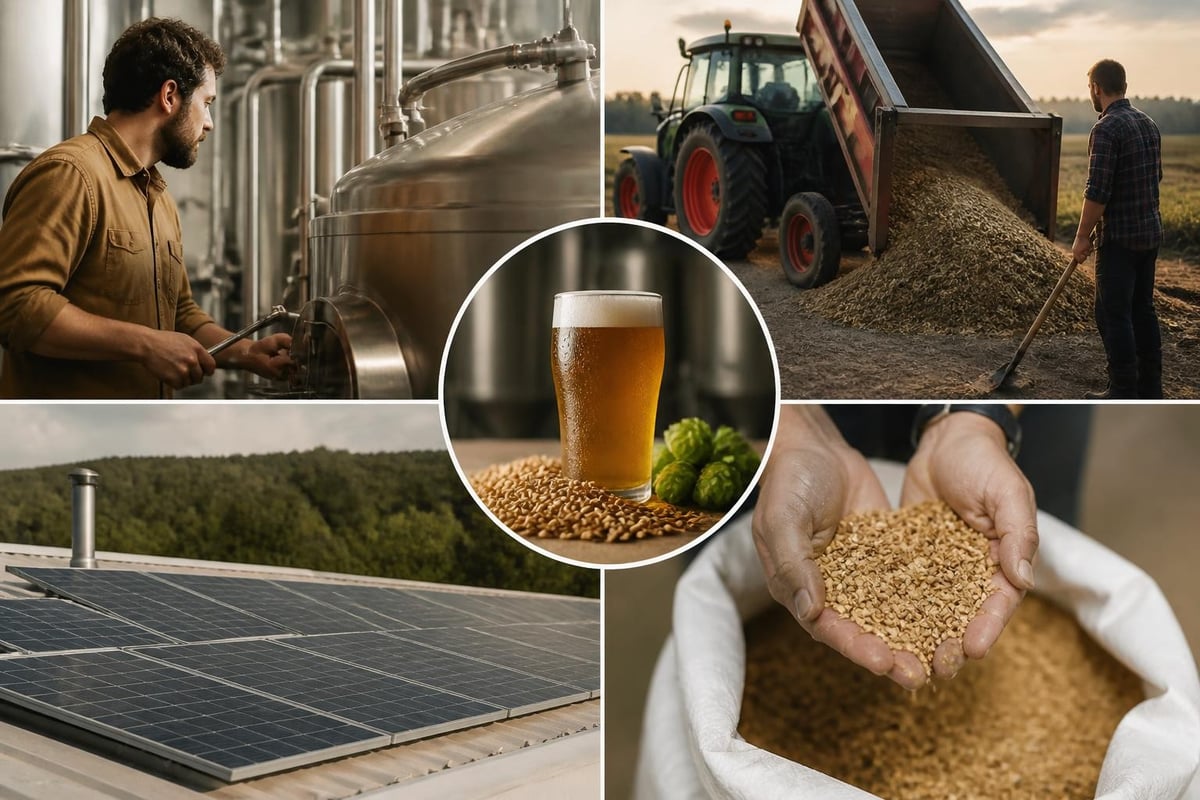 Sustainable brewing practices