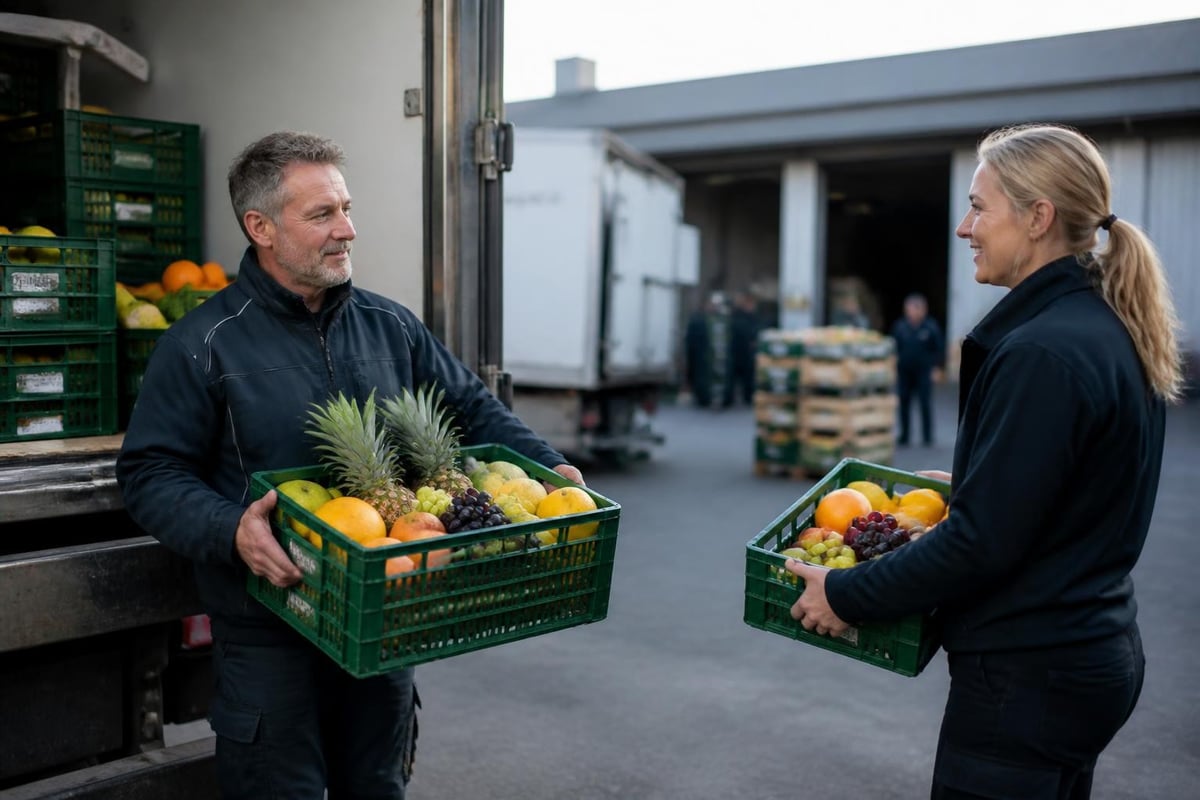 Frugt forsyningskæde Randers