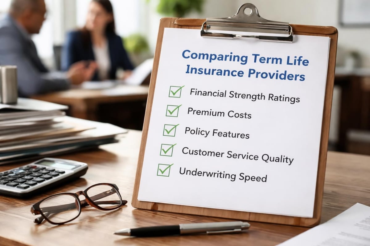 Best Term Life Insurance: 2026 Buying Guide & Top Options 2 Life insurance comparison factors
