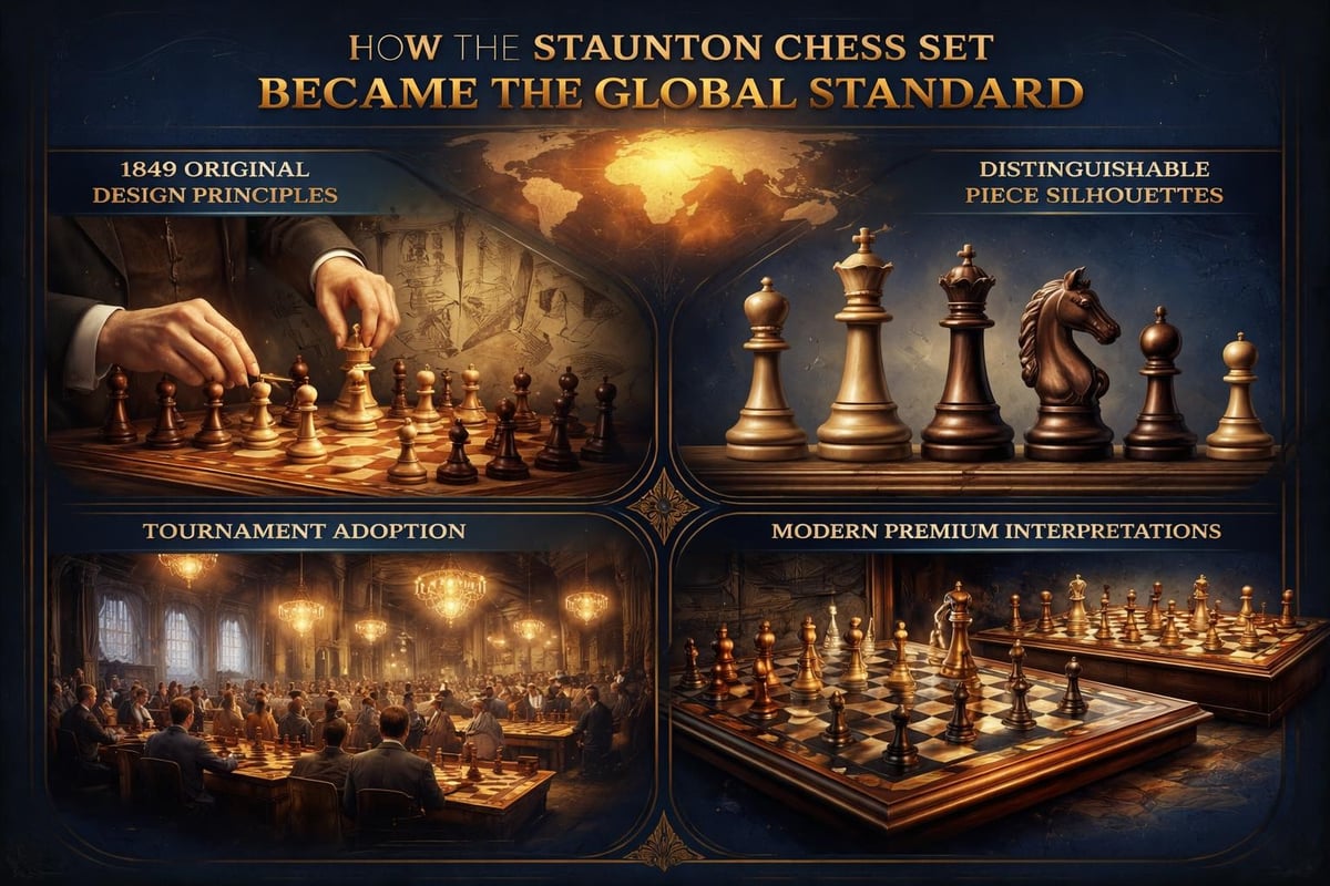 Staunton design evolution