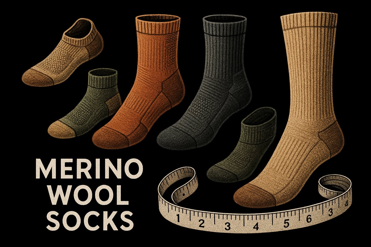 Types and Features of Merino Wool Socks in 2025