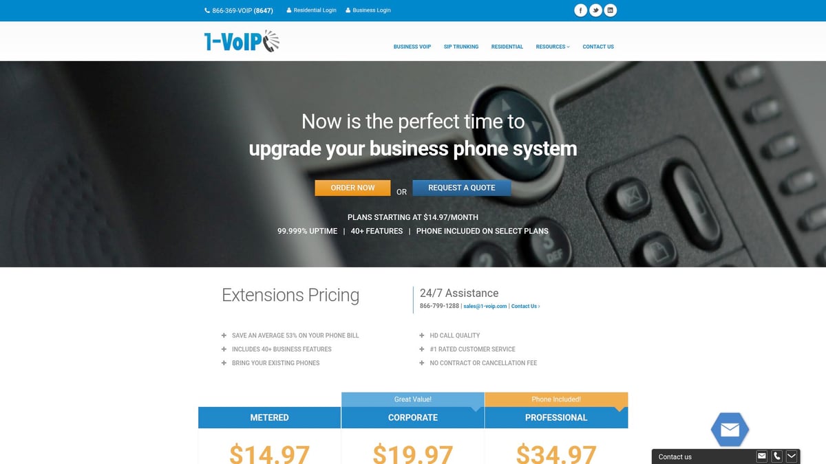 7 Reasons to Choose 1 VoIP for Your Business in 2025 - Comprehensive Feature Set Tailored for Business Needs