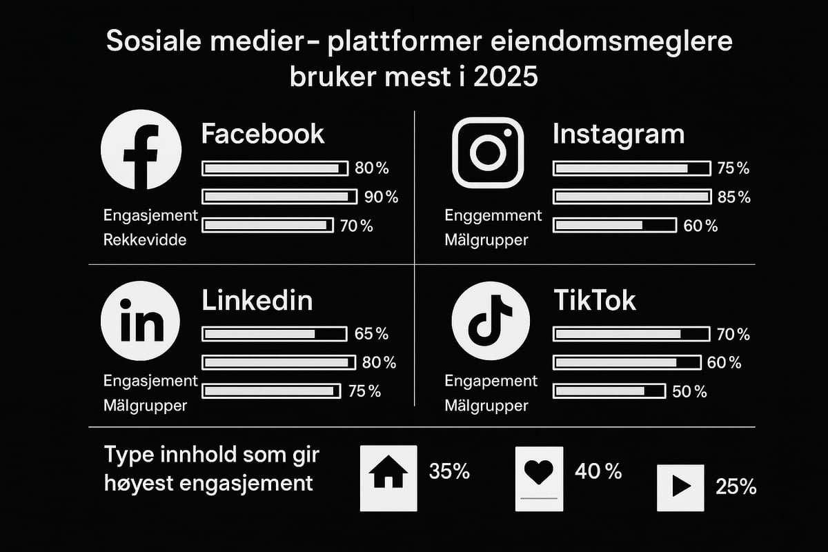 Sosiale medier for eiendomsmeglere
